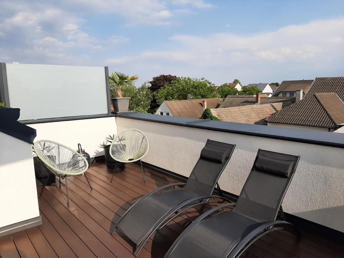 Penthouse Griemann 1 Mit Infrarotkabine Und Eigener Dachterrasse Fuer Max 4 Personen Illmitz Exteriér fotografie